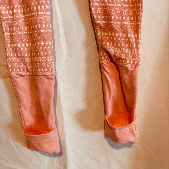 Max & Olivia Mini Baby Girl Zipper Sleeper with Plush Toy Pink - Picture 6 of 10